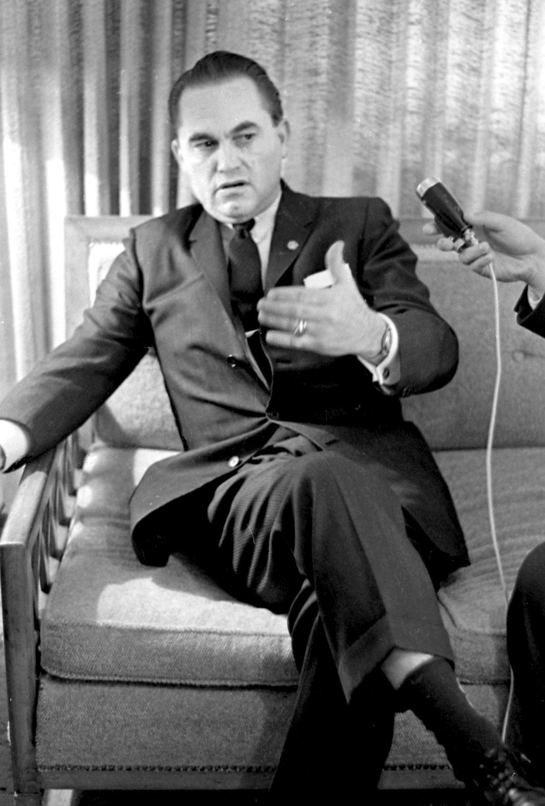 Wallace and Humphrey 1964 campaign visit